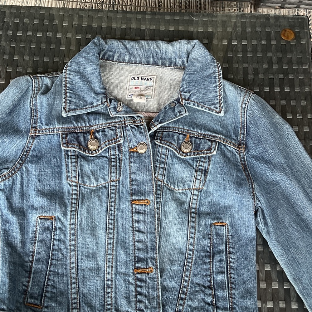 Old Navy Kids Light Blue Jean Jacket